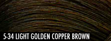 5-34 light golden copper brown