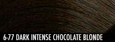 6-77 dark intense chocolate blonde
