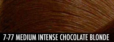 7-77 medium intense chocolate blonde