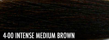 intense medium brown