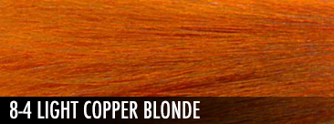 light copper blonde