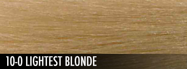 lightest blonde