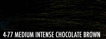 medium intense chocolate brown